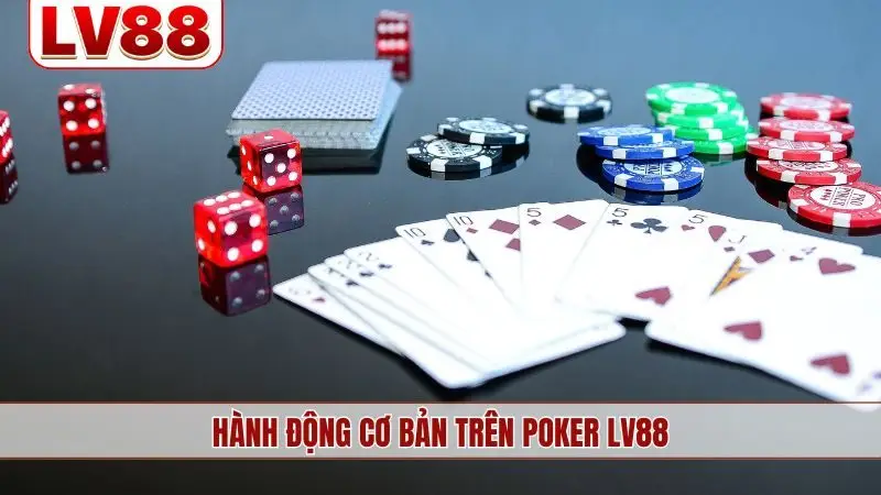 Hành động cơ bản trên Poker LV88