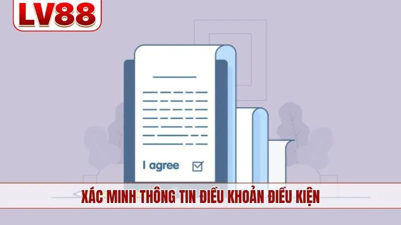 Xác minh thông tin điều khoản điều kiện